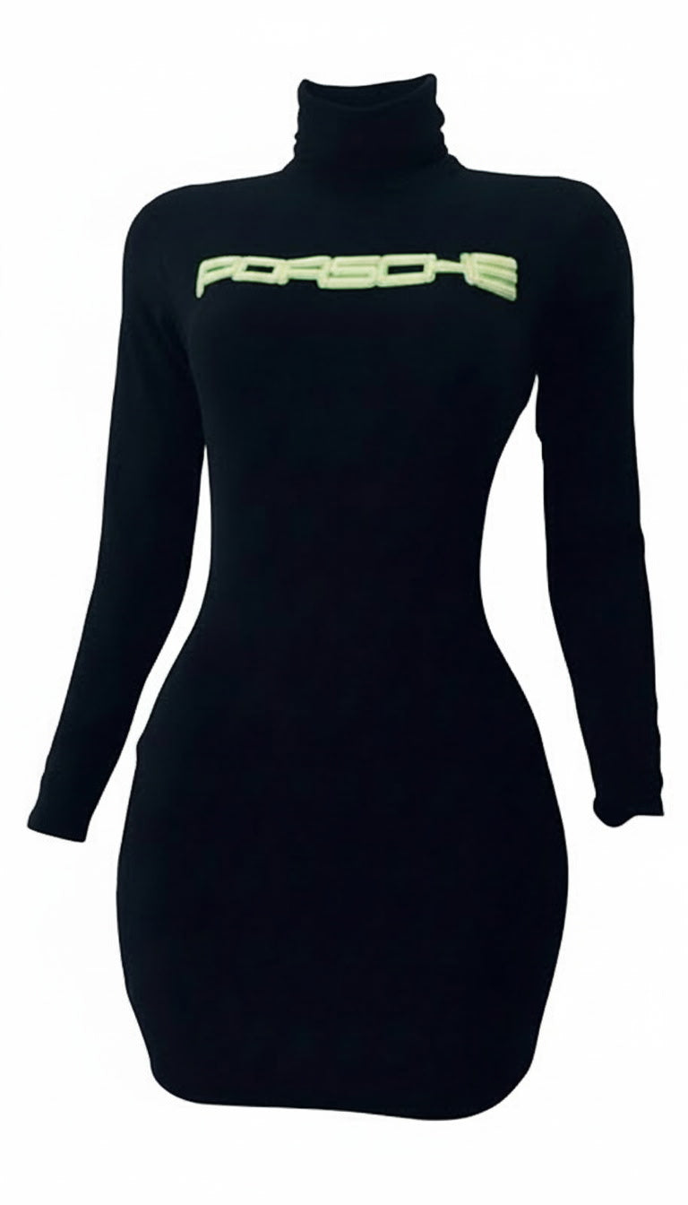 1939 x Porsche turtleneck dress